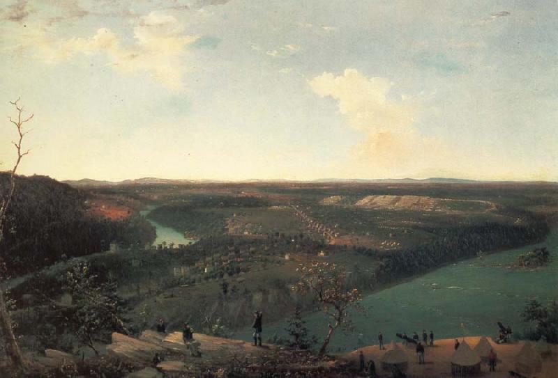 MacLeod, William Douglas Maryland Heights,Siege of Harper-s Ferry oil painting picture